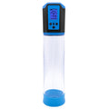 Automatic Vacuum Pump Men Powerup Passion Pump Blue, LED Display, Rechargeable, 8 Modes