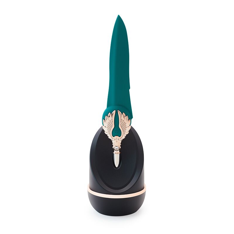 Exquisite vibrator Knight Jenay FLOWERS & SWORD, mask, ribbon, and lubricant included