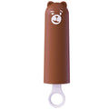 Vibrator CuteVibe Teddy Brown (Pink Dildo), realistic vibrator disguised as an ice cream