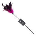 Tickler with rooster feather Art of Sex – Feather Paddle, dark pink
