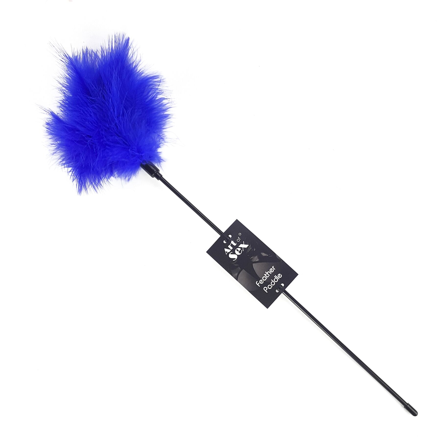 Tickler with turkey feather Art of Sex – Feather Paddle, blue
