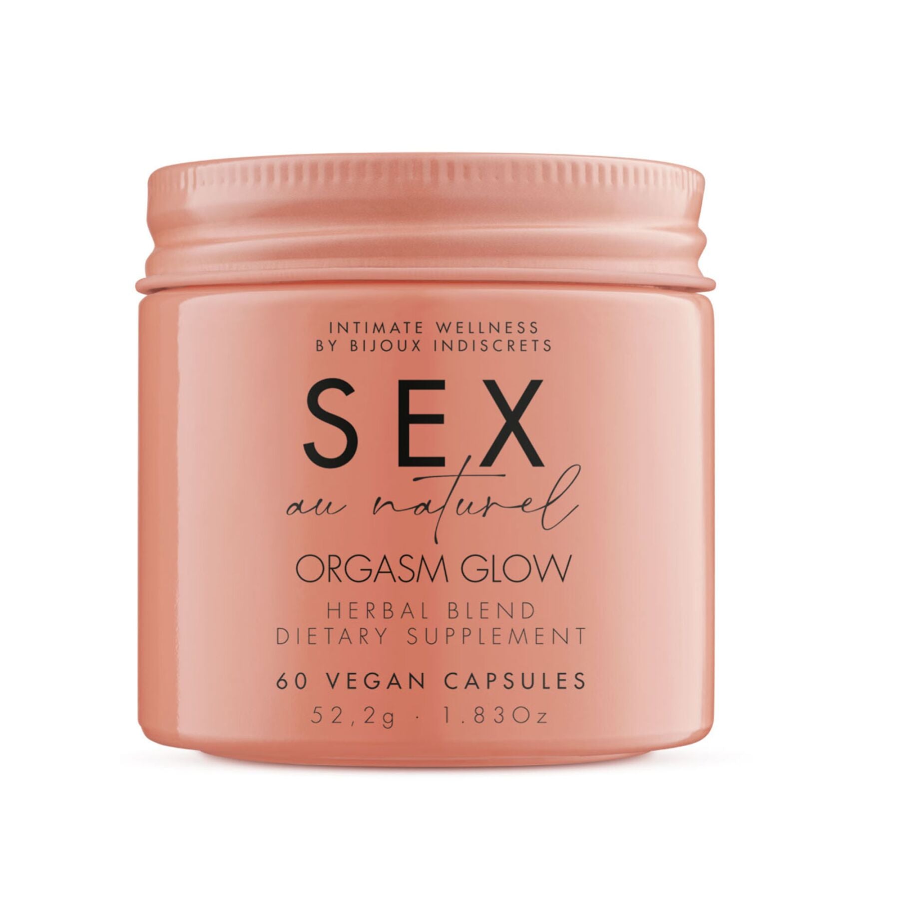 Natural Food Supplement for Increased Libido Bijoux Indiscrets Sex au Naturel — Orgasm Glow