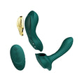 Zalo - AYA Turquoise Green Smart Panty Vibrator, Attachment and Remote Control