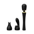 Vibrating Massager with Attachments Zalo — Kyro Wand Obsidian Black