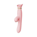 Zalo Pulse Vibrator with Clitoral Vacuum Stimulation - ROSE Thruster Strawberry Pink