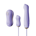 3-in-1 Zalo – UNICORN Set Violet, Vibrating Egg, Pulsator, Vacuum Stimulator