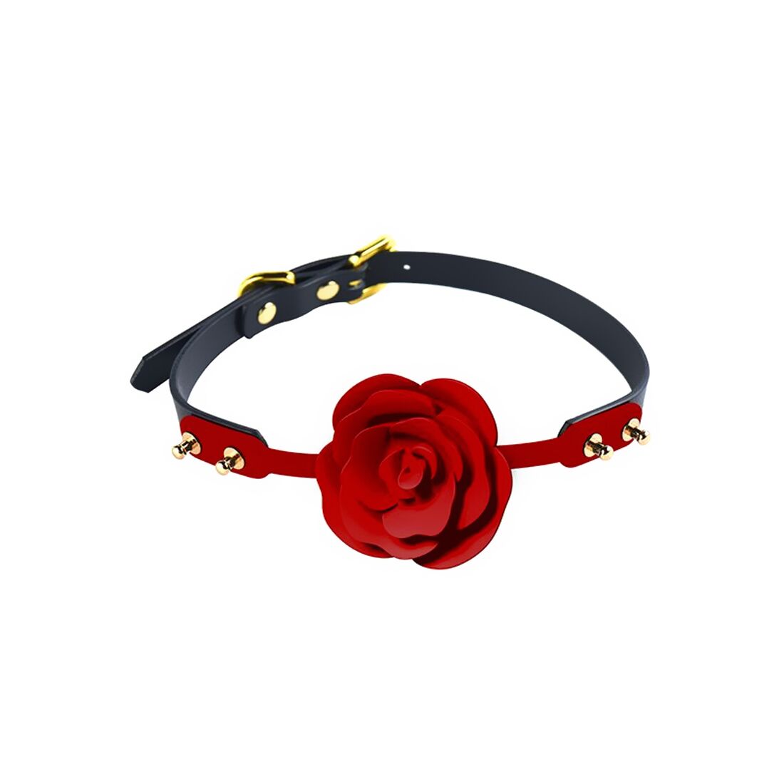 Luxury Rose Ball Gag Zalo - Rose Ball Gag, dual use