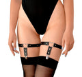 Art of Sex Paula Genuine Leather Garter Straps (2 pcs)