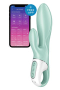 Smart vibrator-rabbit Satisfyer Air Pump Bunny 5+, inflatable