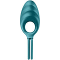 Erection Vibrating Ring-Lasso Satisfyer Swordsman Green, strong fixation, 10 modes, powerful motor