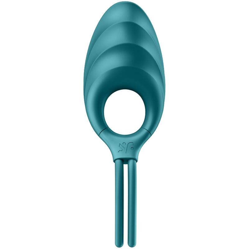 Erection Vibrating Ring-Lasso Satisfyer Swordsman Green, strong fixation, 10 modes, powerful motor