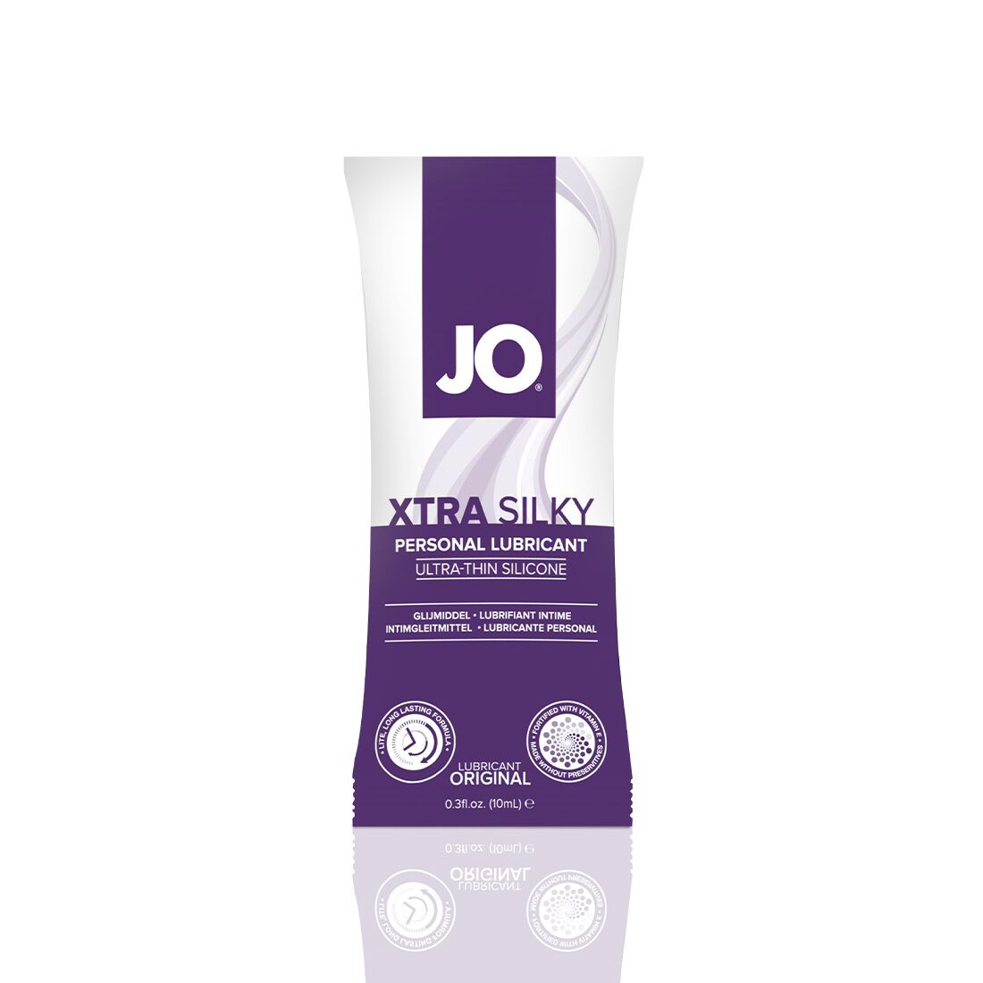 JO Xtra Silky Silicone Lubricant Sample (10 ml)