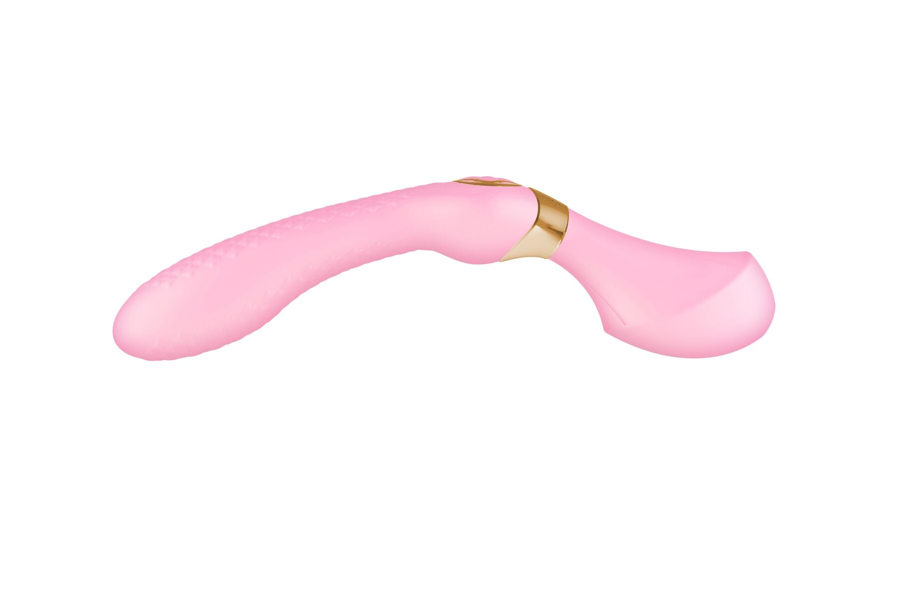 Shunga Zoa Light Pink Vibrator, Double-Sided