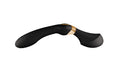 Shunga Zoa Black Vibrator, Double-Sided