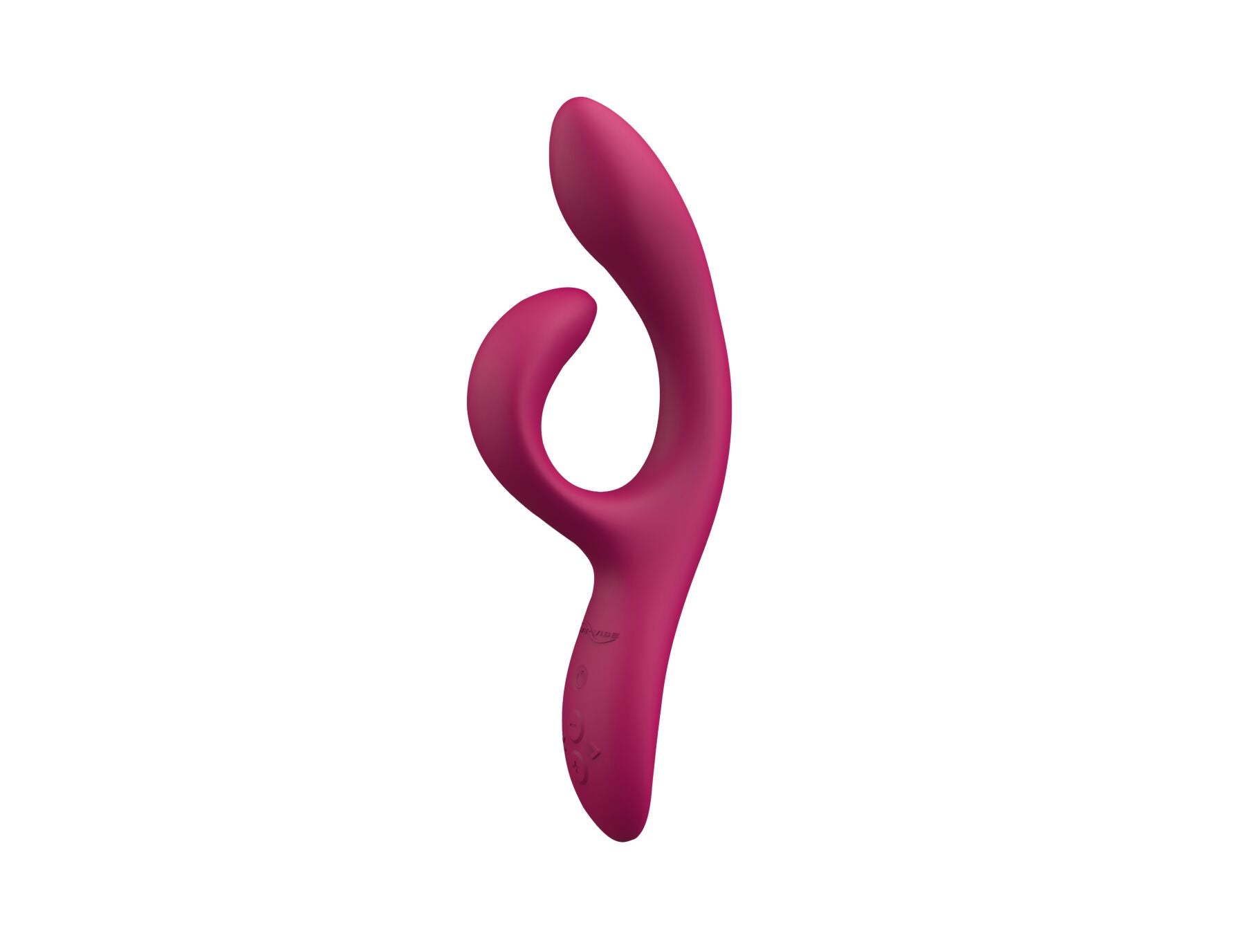 Smart vibrator-rabbit We-Vibe Nova Fuchsia, ergonomic, adjustable shaft angle