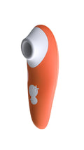 Affordable Romp Switch vacuum stimulator, battery-powered, 6 intensities, 5 hours of operation
