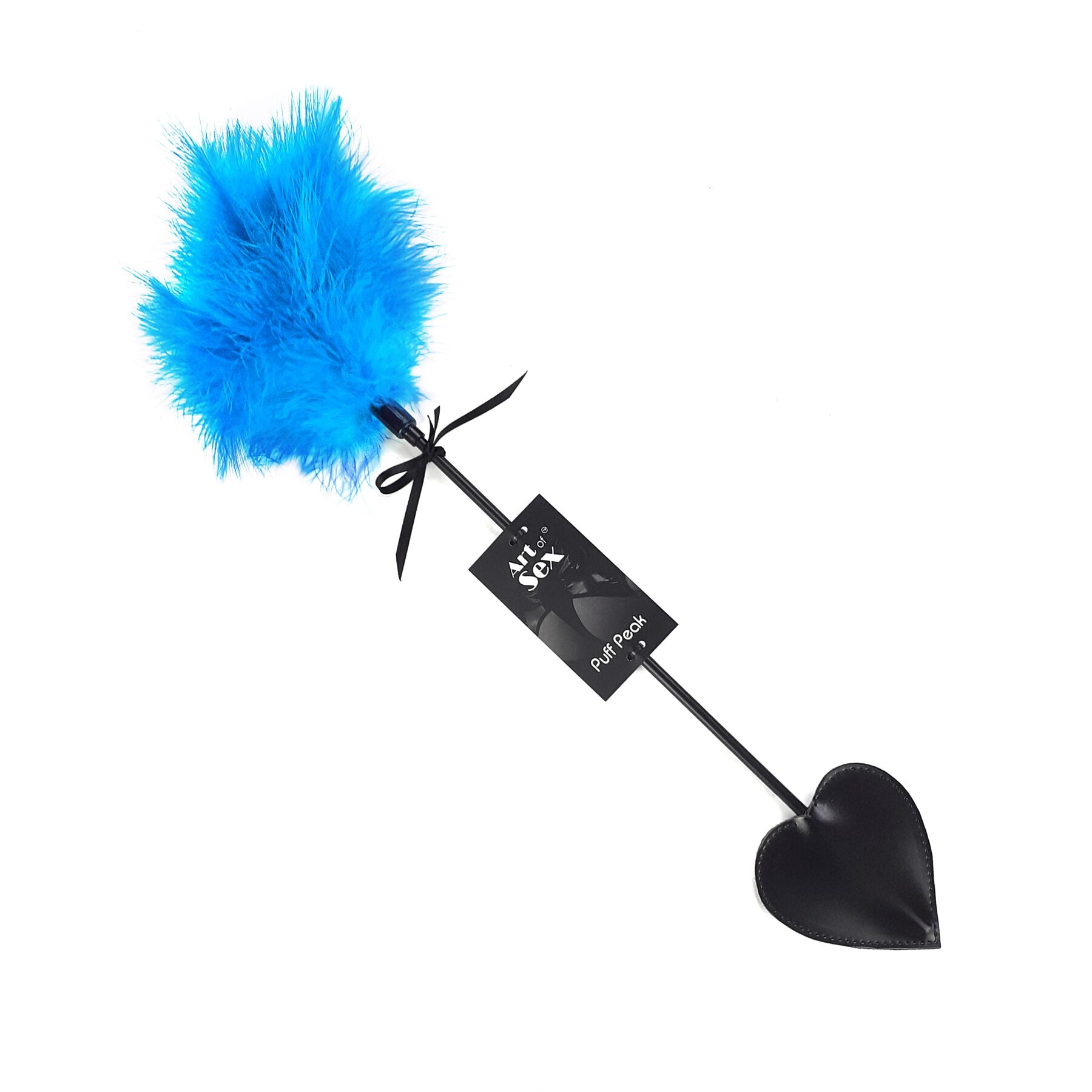 Pik Art of Sex - Puff Peak Tickler with Spanker, blue