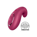 Satisfyer Dipping Delight Berry Vibrator, 2 motors, flexible tip