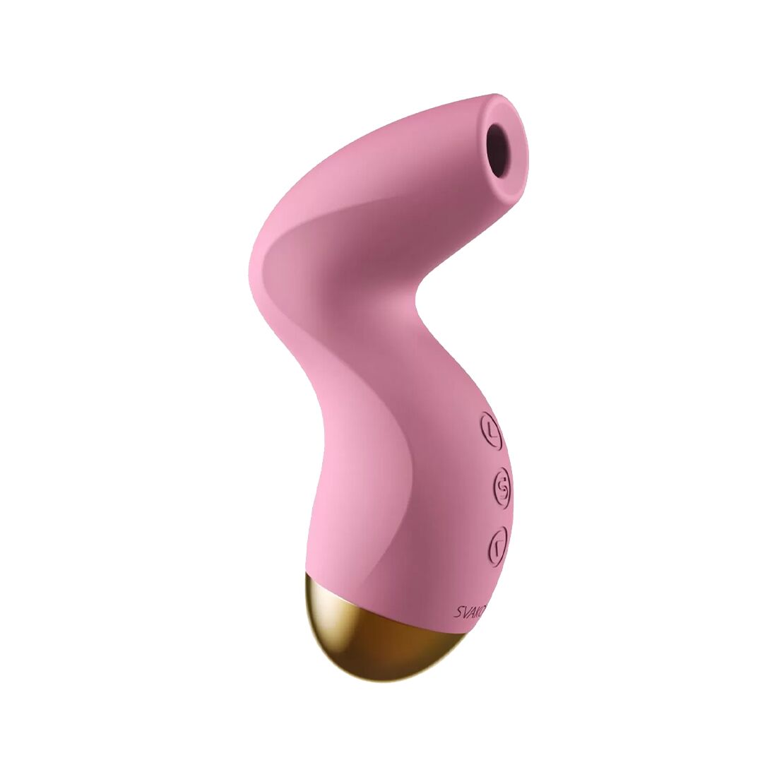 Svakom Pulse Pure Pale Pink Clitoral Vacuum Stimulator, 5 Modes, 5 Intensities in Each