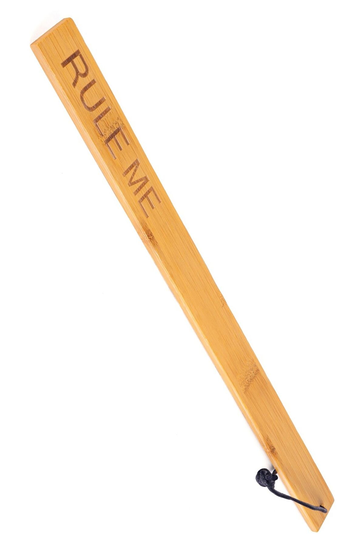 Paddle Fetish Tentation — Paddle Rule Me Bamboo, packaged in a PE bag