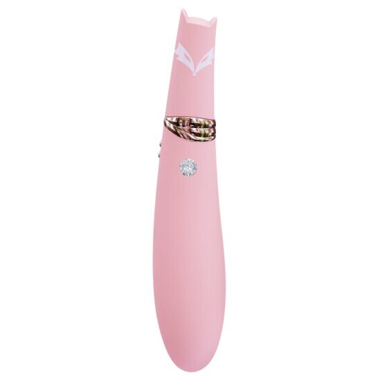 Vacuum stimulator with vibration CuteVibe Foxy Pink