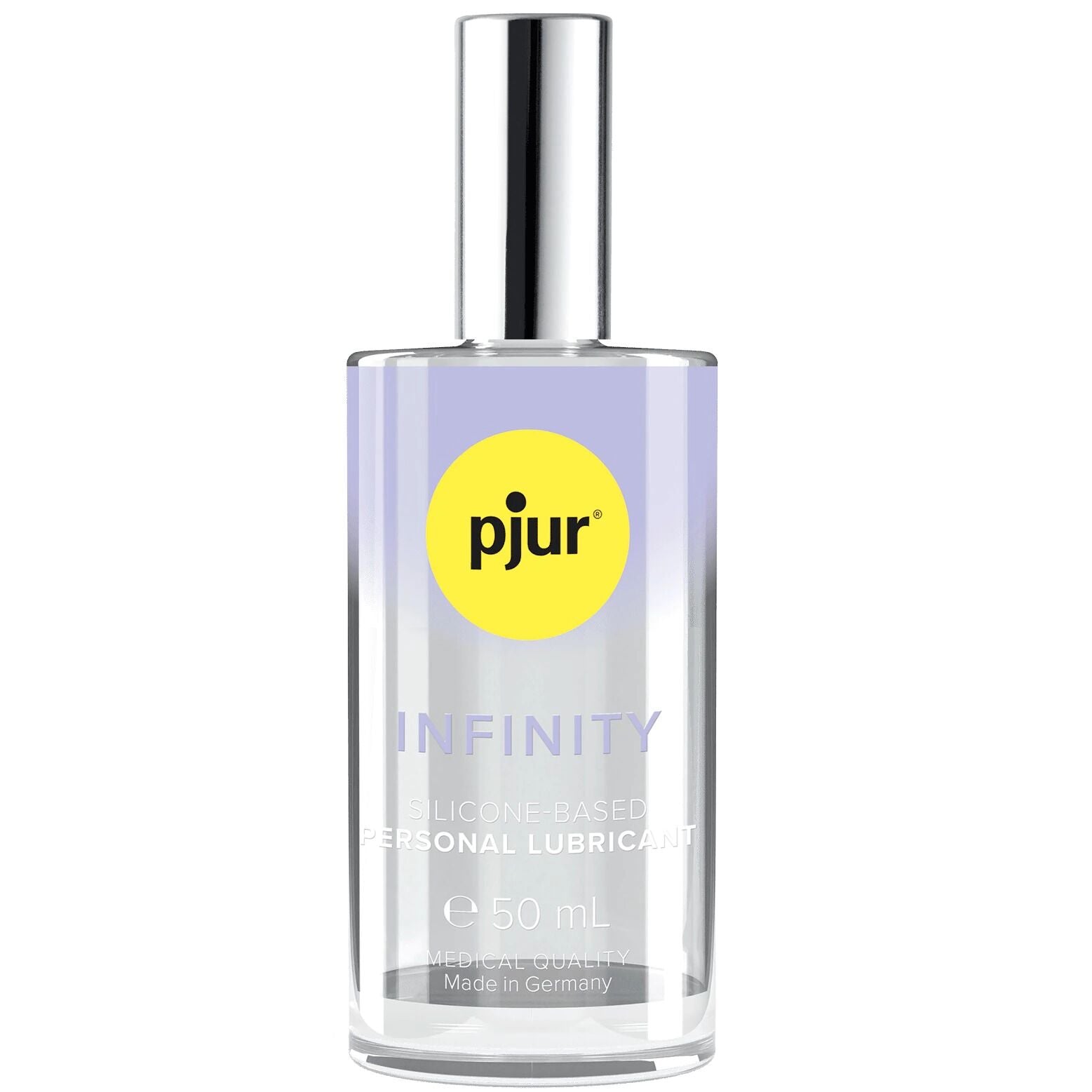 Premium silicone-based lubricant pjur INFINITY silicone-based 50 ml, 2-in-1 for sex and massage