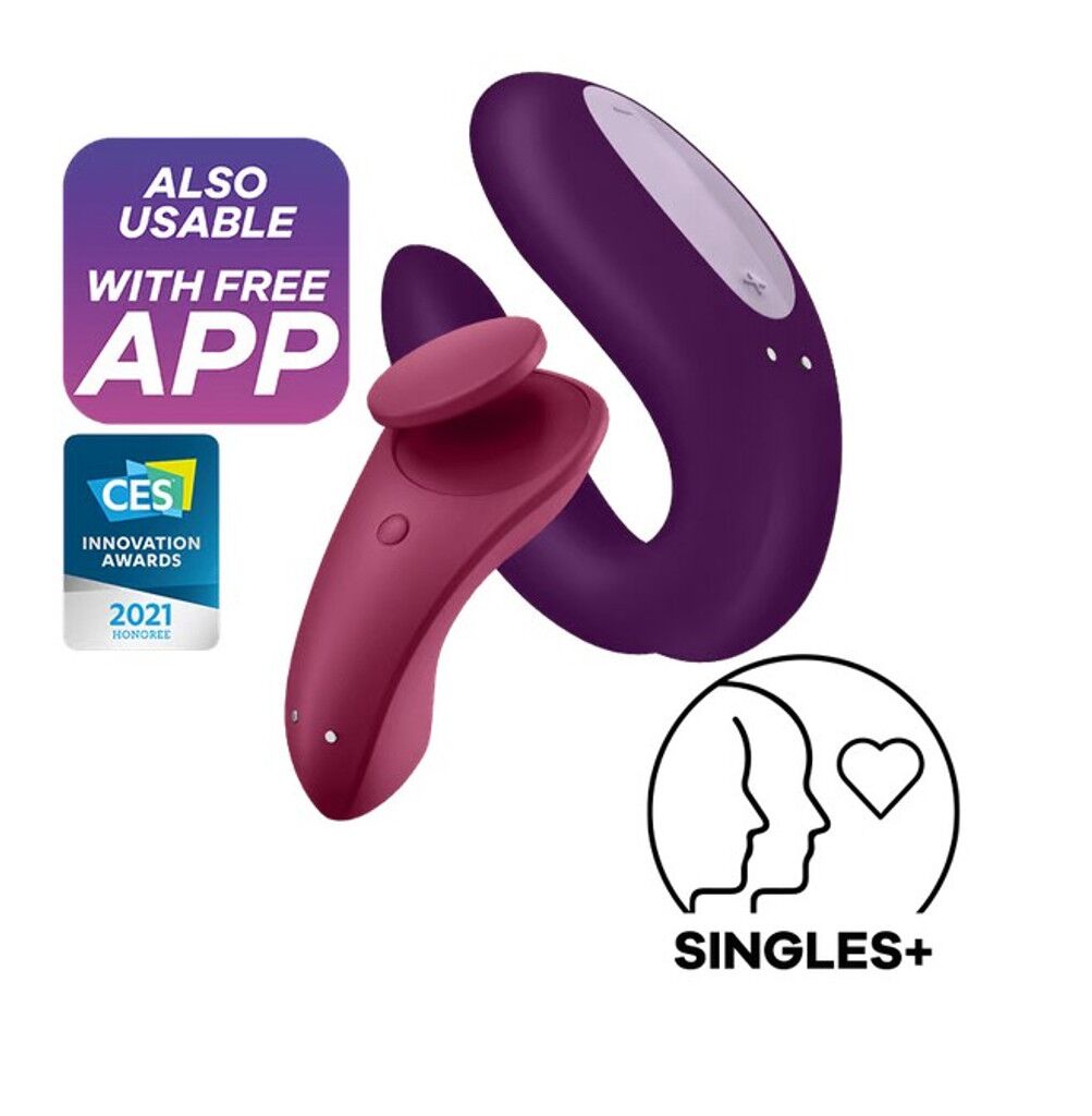 Satisfyer Partner Box 1 (Double Joy Couples Vibrator + Sexy Secret Panty Vibrator)