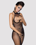 Open bust and crotchless fine mesh bodystocking Obsessive Bodystocking N101 S/M/L