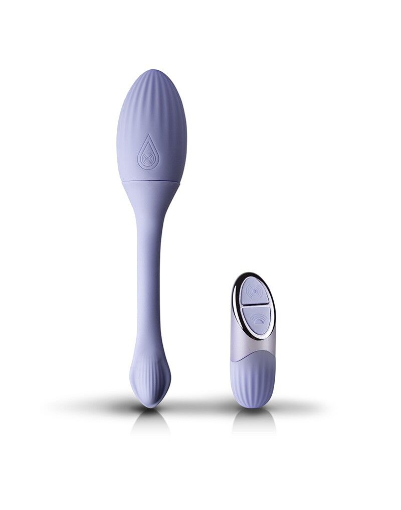 Vibrating Egg NIYA 1 with Remote Control, can be worn under clothing, vibrating tail for external stimulation, 10 modes