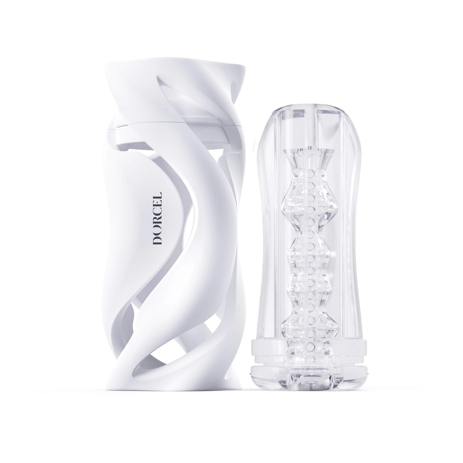 Dorcel DEEP BLOW WHITE masturbator, dual use