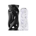 Dorcel DEEP BLOW BLACK masturbator, dual-use