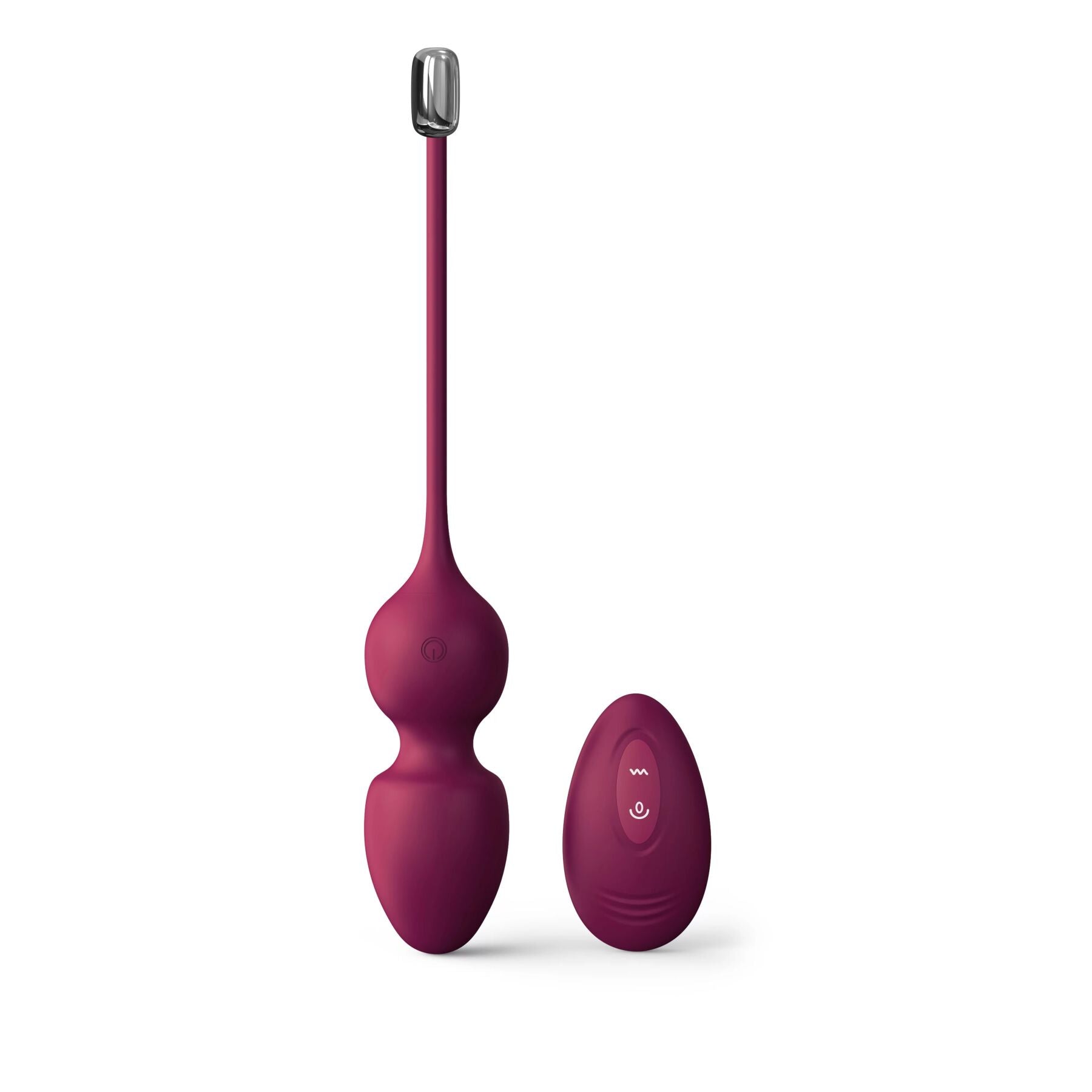 Dorcel LOVE BALLS PLUM vaginal balls, vibrations and internal ball movements, remote control