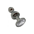 Wooomy Lollypop Double Ball Metal Plug M, diameter 3.1 cm, length 9.4 cm