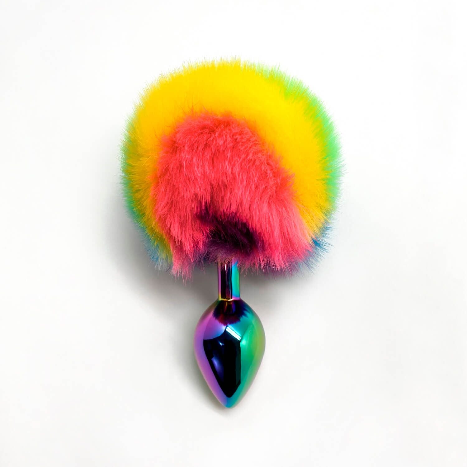 Wooomy Filippi S anal plug with a fluffy tail, diameter 2.8 cm, length 7 cm