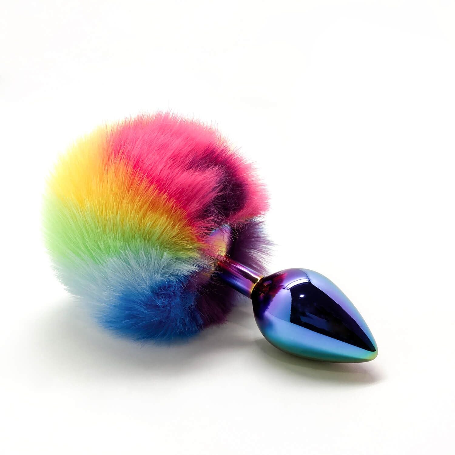 Wooomy Filippi M anal plug, with fluffy tail, diameter 3.4 cm, length 8 cm