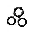 Wooomy Babooom cockring set, 3 sizes, excellent stretch
