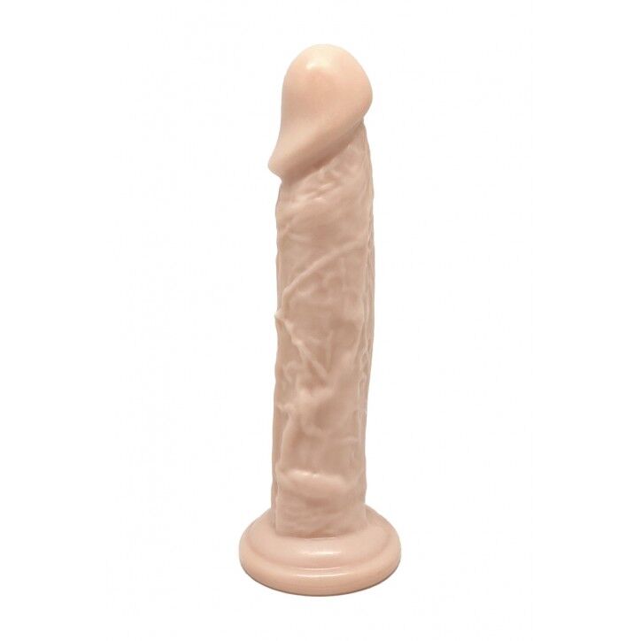 Wooomy Booom Dildo, with Suction Cup, Strap-on Harness Compatible, 19.3x4.3 cm