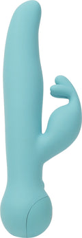 Vibrator-rabbit Touch by SWAN - Trio Teal, touch control, rotation, diameter 3.8 cm