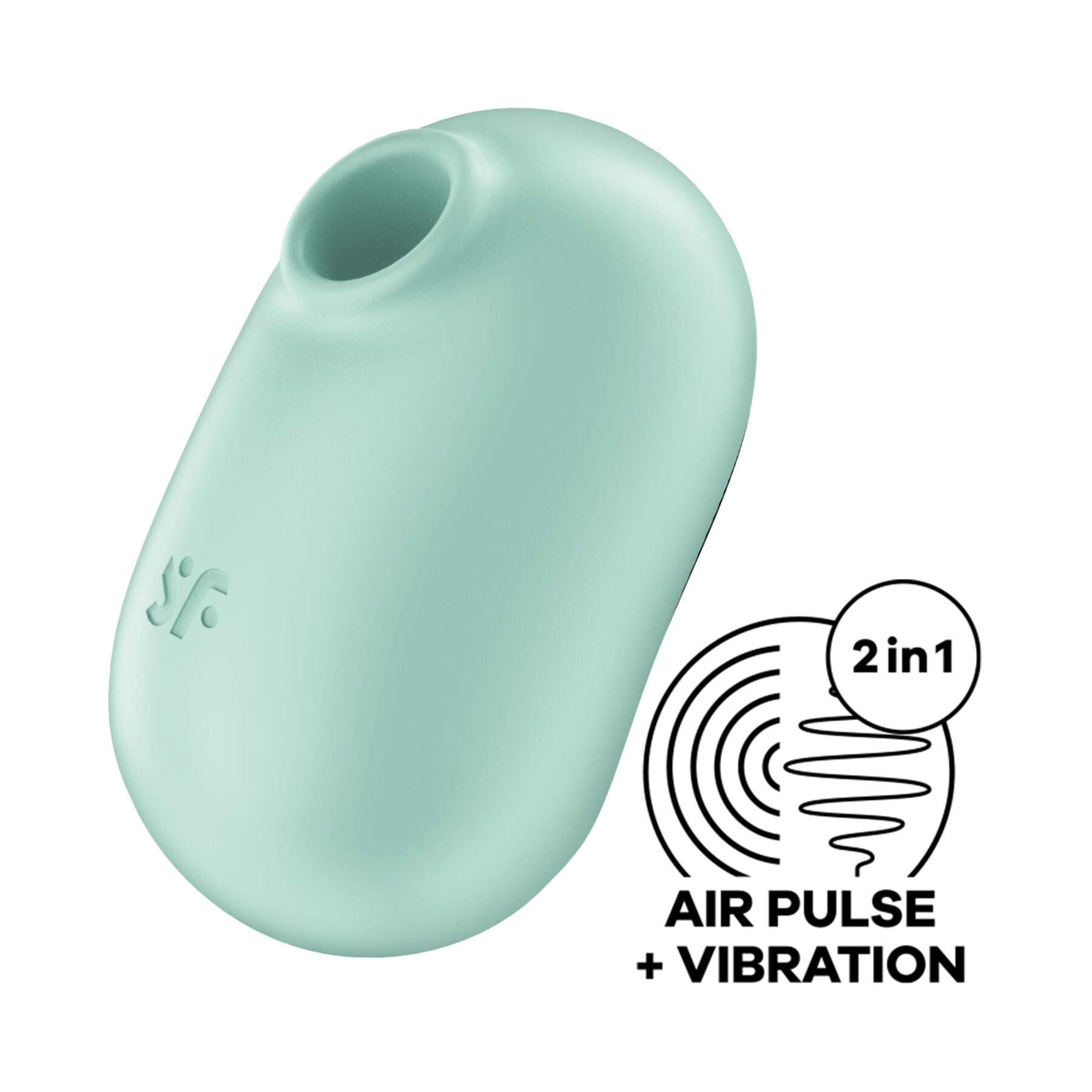 Satisfyer Pro To Go 2 Mint Vibrating Vacuum Stimulator