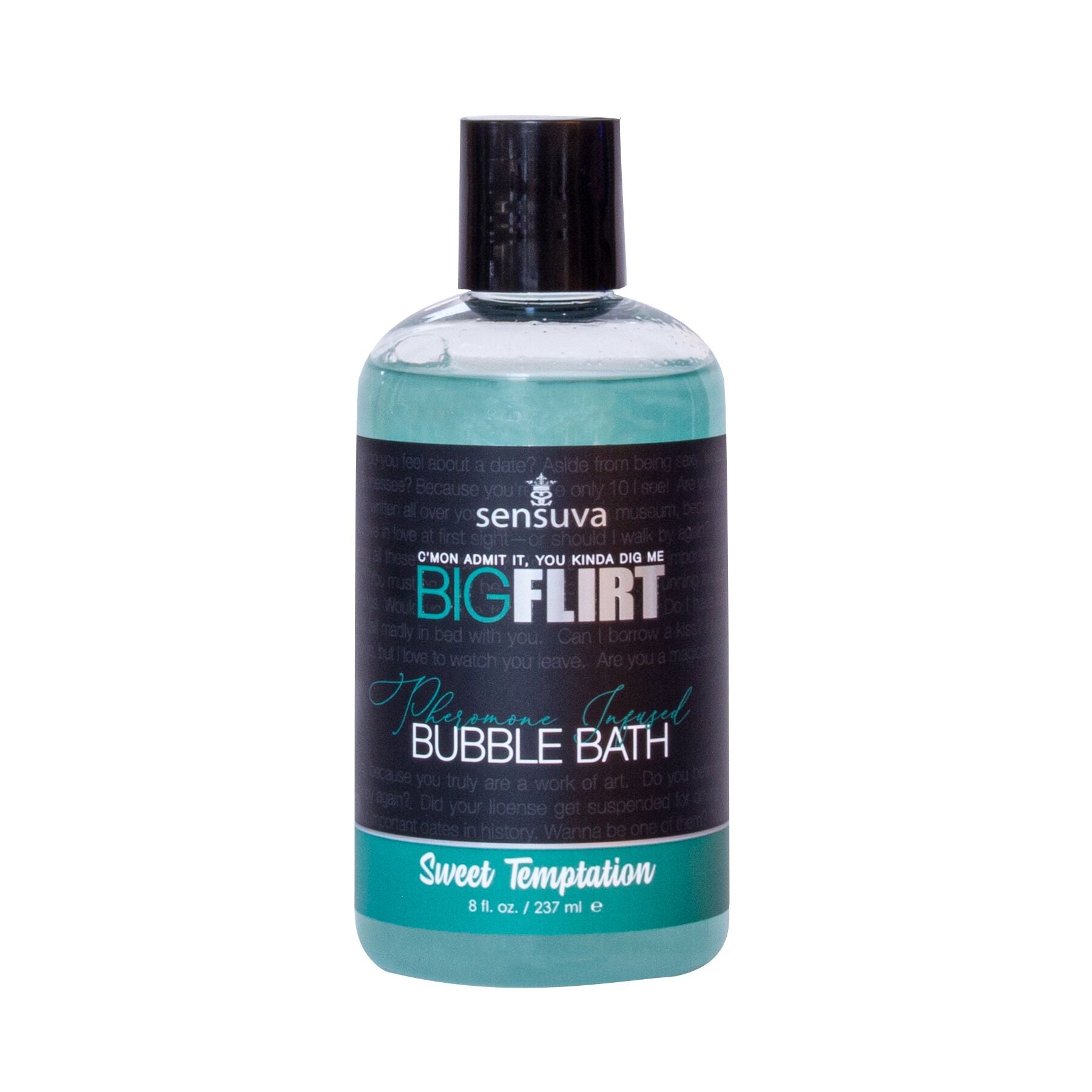 Sensuva Bubble Bath — Big Flirt Pheromone Bubble Bath — Sweet Temptation (237 ml)