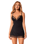Obsessive Bella Rou chemise & thong M/L