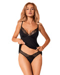 Top and panties Obsessive Bella Rou top & panties XL/2XL, top, panties
