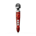 DOXY Die Cast 3R Vibrator - ROSE PATTERN, very powerful, rechargeable, metal body