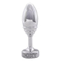 Metal Anal Plug DOXY Butt Plug RIBBED, ribbed, 3.3 cm diameter