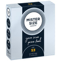 Sale!!! Mister Size condoms - pure feel - 53 (3 pcs) (exp. 05.2026)