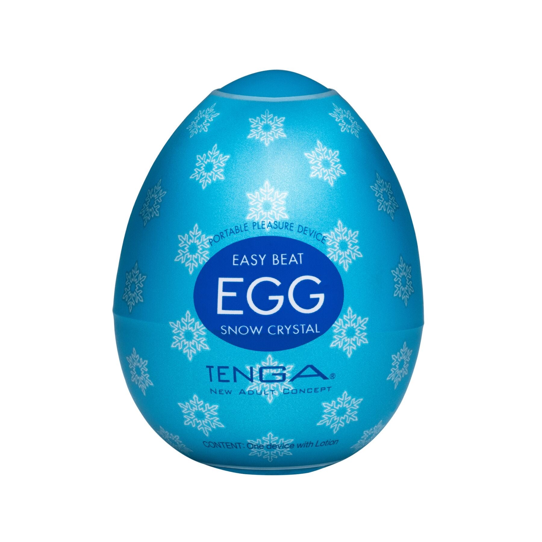 Tenga Egg Snow Crystal Masturbator with Cooling Lubricant