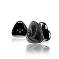 Clitoral vibrator with electrostimulation Mystim Heart's Desire Black Edition