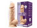 Vibrating dildo SilexD Norman Vibro Flesh (Model 1 size 8.5") + LRS, diameter 5 cm