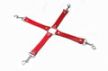 4 Way Connector Red Feral Feelings Cross Connector, genuine leather