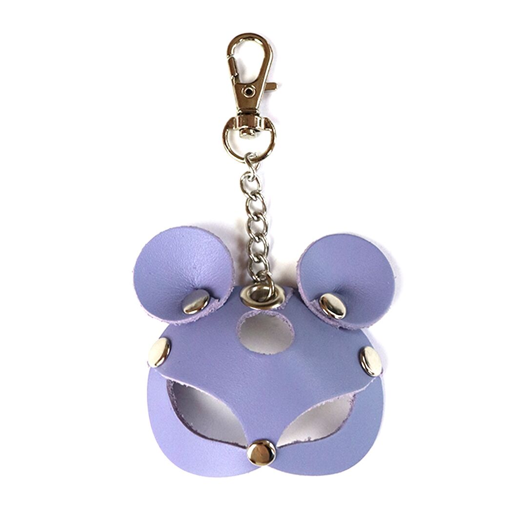 Carabiner Keychain for Keys Art of Sex Mouse, Lavender